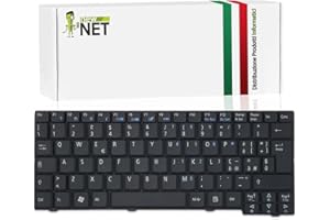 NEW NET NewNet Keyboards - Tastiera Italiana Compatibile con Notebook Acer Aspire One 531 531H A110 A110L A110X A150 A150B A150L A150X D150 D250 KAV10 KAV60 ZG5 ZG6 ZG8 AOA110 AOD150