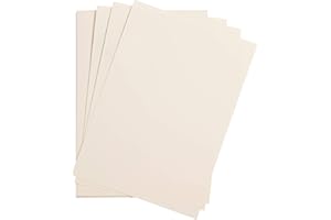 Clairefontaine Maya 975275C Papier Ozdobny, Kość Słoniowa, A4/25 szt.