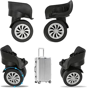 Ricambio Ruote Trolley, Ruote Girevoli per Valigie Ruote per Valigie