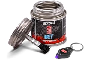 Errecom 1000 Miglia BKR 3102-60 ml Can, Wet Lube Bike Chain, for Wet and Muddy Weather Conditions, Brush included