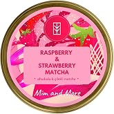 Mim and More Raspberry & Strawberry Matcha Ahududu ve &Ccedil;ilek Aromalı Matcha, 25 Gr