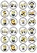 Produktbild Minions Film essbarem Premium Stärke Süße Vanille, Wafer Reispapier Cupcake Topper/Dekoration