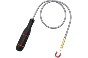 GOIEHIR Tragbares Biegbares Magnetgreifer, Flexibler Magnetheber, Magnetstabgreifer Schwanenhals, zum Aufnehmen von Kleinen Teilen, Metallgegenstände