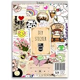 Vintage My DIY Sticker Book 24 * 17 cm 16 Pages Custom Design Colork Sticker Book