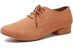 MGM-Joymod Men's Classic Lace-up Tango Social Salsa Chacha Jazz Rumba Samba Ballroom Latin Modern Dance Shoes