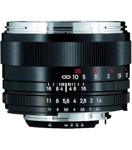 Zeiss Carl Planar T* 1,4/50 ZE (1677-817) Lens, Black, 48X71MM