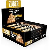 Z&uuml;ber Fıstık Ezmeli Y&uuml;ksek Protein Bar 45g x 12 Adet