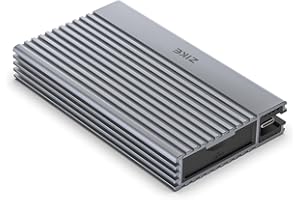 ‎ZIKE ZIKE 40Gbps M.2 NVMe SSD Gehäuse USB4.0 bis zu 3811MB/s Aluminiumgehäuse Z666, kompatibel mit Thunderbolt4 M.2 M-Key 2280, USB4 USB3.2 Gen2/Gen1 PCI-E Gen 4x4 werkzeuglose Installation
