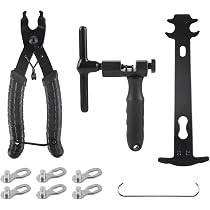 Outil Vélo 2-en-1 TONAUP - Pince à Chaîne + Jauge D'usure - Compatible 7-12 Vitesses