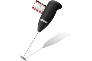 Bomann 603 441 MS 344 CB-Mousseur à Lait-Soft Touch-Gris/Noir Taille Unique