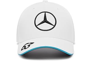Mercedes AMG Petronas Gorra F1 2024 George Russell - Blanco - Talla única