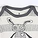 Small Rags Real Unisex Long Sleeved Body Cream/Grey Stripe 18 months (86 cm) 60087