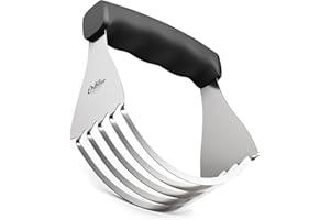 ORBLUE Mélangeur à pâtisserie professionnel avec lames – Coupe-pâte en acier inoxydable