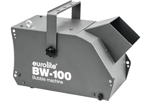 Eurolite BW-100 Seifenblasenmaschine | Kompakte, leistungsstarke Maschine mit Funkfernbedienung