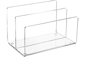 MAUL Kartenständer Acryl mit 2 Fächern, glasklar