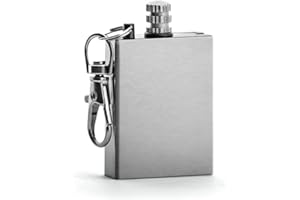 PRECORN Pendentif clé avec mousqueton et boussole porte-clés boussole manuelle