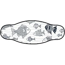 Best Divers Neopren Maskenband - Doppelter Klettverschluss Turtle