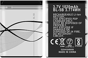 XHDATA BL-5B batería 3.7V 1020mAh para Home Radio 2pcs