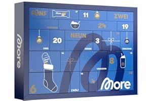 ZEYA SOLUTIONS More Nutrition Adventskalender 2025 - Fitness Adventskalender, für Mann und Frau NEU