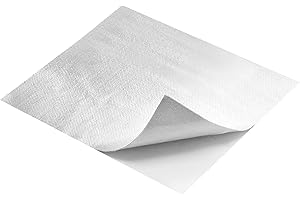 BUERPINKING 60 x 250 cm Hitzeschutzfolie, Hitzeschutzmatte, Selbstklebende Aluminiumfolie, Glasfaser Hitzeschutzblech, Hitzeschutzmatte Selbstklebend, Es ist sehr gut Wärmeschutzfolie, Dicke 0,2 mm