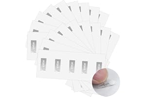 YOLEV 100 Pcs Nfc Tags Sticker Ntag213 Adhesive Blank Nfc Stickers Chip Rewritable 144 Bytes Memory Programmable Rfid Stickers Tags Compatible With All Nfc-Enabled Smartphones Mobile Phones Devices