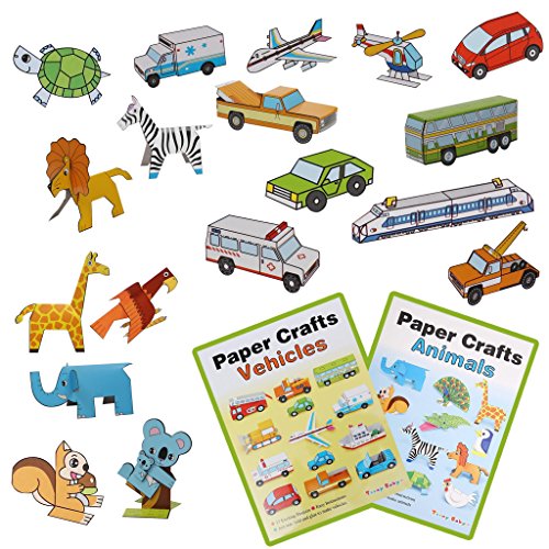 Livzing Kids 3D Paper Puzzle Book Set Model Craft Educational Game Toys for Children Learning – 2 Design Pack – Vehicles and Animals RS.199 (80.00% Off) - Amazon Livzing Kids 3D Paper Puzzle Book Set Model Craft Educational Game Toys for Children Learning – 2 Design Pack – Vehicles and Animals RS.199 (80.00% Off) - Amazon