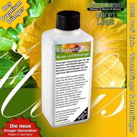 Hibiskus Dünger Hibiscus düngen Flüssigdünger HIGHTECH