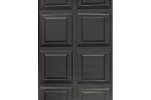 Tarwanear Black Embossed Tartan Wallpaper 3D Effect Retro Wooden Panelling Wallpaper Roll Feature Wall Home Faux Wood Panel Wainscot Board Panel Wallpaper for Living Room Bedroom Office