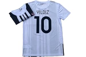 CALCIOGADGETS Maglia Yildiz Ufficiale 2025-26 Bambino Uomo Adulto Replica Autorizzata per Tifoso Home Kenan 10