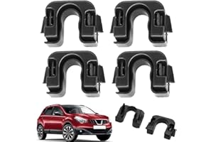 PYEUIFT 4 Pezzi Clip per Ripiano Portapacchi Compatibile con Fo Fiesta Mk7 Mk8 Staffa Copribagagliaio per Focus B-Max C-Max Clip per Ripiano Portapacchi, Clip di Fissaggio, Clip Copribagagli