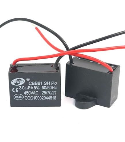 CONDENSATORE DI SPUNTO PER VENTIALTORE CBB61/1,5-450VAC 1,5 UF 450 VAC