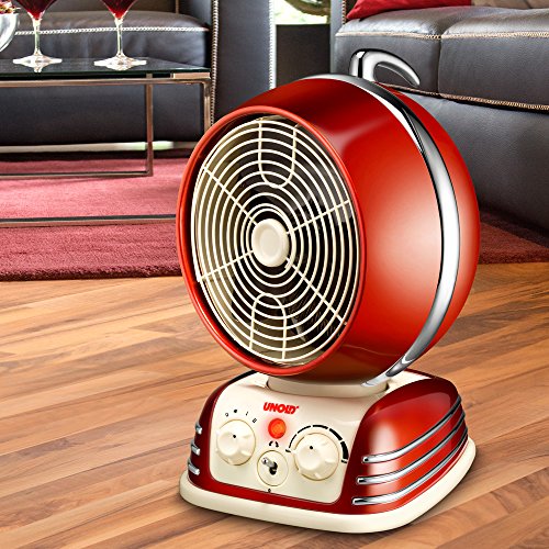 Unold Heizlüfter Classic rot, 86203 - 3