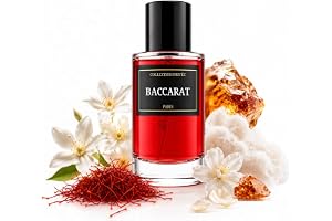 Baccarat-parfym 50 ml - unisex privat kollektion - blommig och bärnstensdoft, jasmin och saffran note mysk Blanc - långvarig