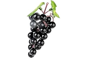 PW TOOLS 1/3 Stück Künstliche Trauben Deko, weintrauben deko, Gefälschte Trauben, Gefälschte Weintrauben Bündel Requisiten, Weintrauben Faux Requisiten für Küche Garten