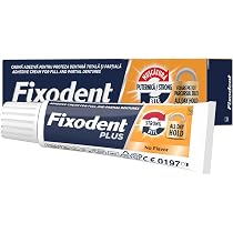 Lot De 5 Crèmes Fixatives Stéradent Super Forte à La Camomille 40g - Pour Prothèses Dentaires