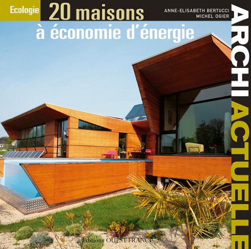 couverture de : 20 maisons &agrave; &eacute;conomie d'&eacute;nergie