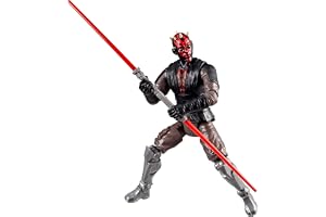 Star Wars Titan Series Darth Maul, actionfigur på 30 cm med två tillbehör, leksaker för barn från 4 år