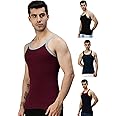 Lux Cozi Xylo Gym Vest for Mens 100% Cotton(Pack of 4)(Color & Prints May Vary)