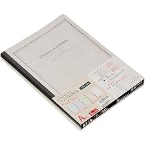 Nakabayashi Schwingen Logisches Studie Notebook – Raster 5 Mm, 5 Farben Pack (Japan-Import)