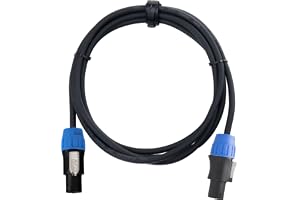 Pronomic BOXSP2-2.5 högtalarkabel DJ PA boxkabel (professionell boxkabel, kompatibel med högtalare, längd 2,5 m, syra- och oljebeständig, spänningsavlastning)