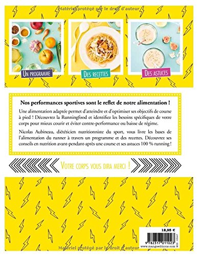 Livres Couvertures de Running Food