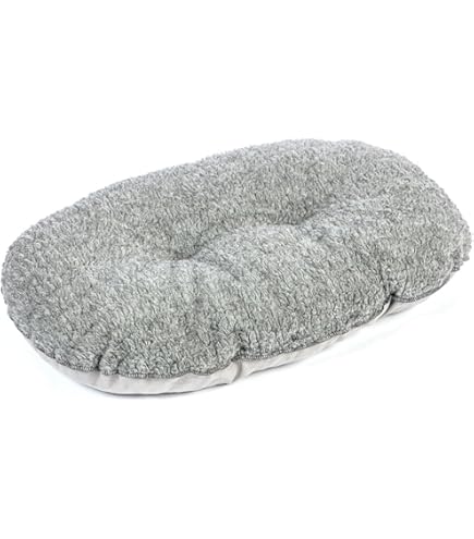 Cuscino Ovale Per Cani E Gatti Croci - Design Jungle, Rivestibile, 69x45 Cm - Foto 2