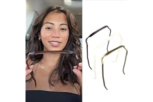 LONNALEE Kręcone grube włosy, duża opaska na głowę, 2 sztuki, dla mężczyzn i kobiet, opaska na czoło jak okulary przeciwsłoneczne, kręcone, grube włosy, opaska na głowę dla objętości i stylu (czarna x 2