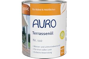 AURO Olio per terrazze Classic n. 110-81 teak, 0,75 litri
