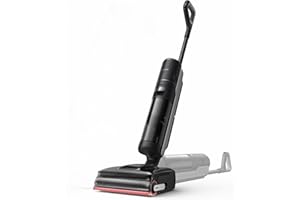 dreame H15 Mix Aspirateur Laveur 7-en-1, Bras robotique IA, Nettoyage des Bords Triple, 23 000 Pa, Solution à Rapport Intelligent, Lavage de la Brosse à l'eau à 100 °C, séchage 5 Min à 90 °C, à Plat