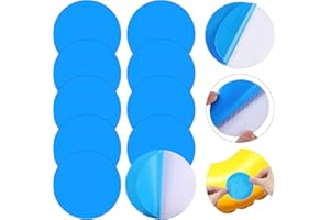 IOPYKKOA Selbstklebende Reparaturflicken Pool Für Schwimmbecken, 10 Stück PVC Pool Reparaturset, Selbstklebend Unterwasser Reparatur Pool Flicken (Runden)