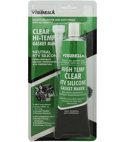 High Temperature Clear Silicone Glue For Oven Door Glass Repair – Visbella – Fits Multiple Brands
