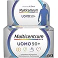 Multicentrum Uomo 50+ Integratore Alimentare Multivitaminico, con Vitamina D3, Contro la Stanchezza per Uomini oltre 50 anni,