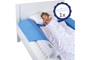 ‎GADS 1-Pack Inflatable Bed Rails for Toddlers - Secure Travel Bed Bumpers - Bed Guard for Kids - Blow up Bed Rails for Twin, Full, Queen, King Size Beds