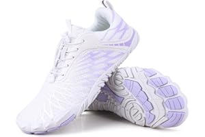 BIBHOLY Barefoot Shoes Mens Womens for Autumn Winter Hike Shoes Wide Fit Trainers Zero Drop Trail Running Shoes Lightweight Outdoor Walking Footwear Casual Sneakers